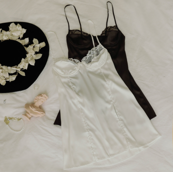 Shara Lace Lingerie In White