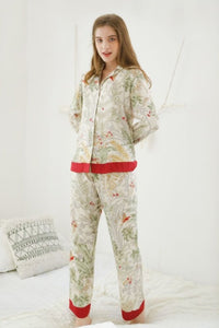 Alexa Premium PJ Set (Long) - Lace Theories