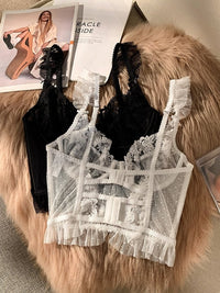 Aphrodite Baby Doll Set (Whitr) - Lace Theories