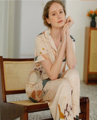 Calla Premium PJ Set (Long) - Lace Theories