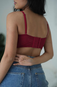 Rue Baby Doll Set (Red) - Lace Theories