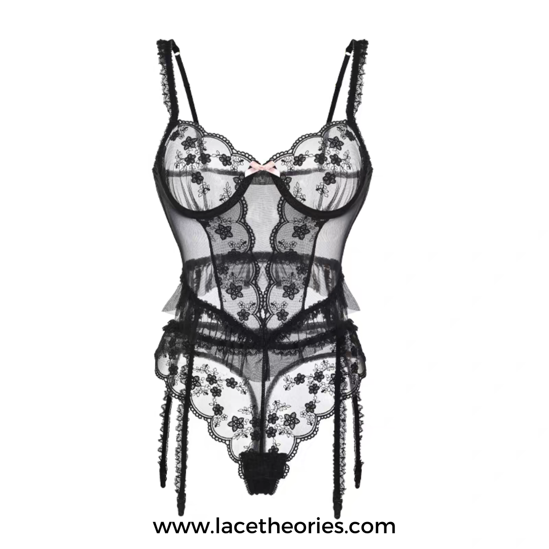 Achilles Premium Lingerie In Black