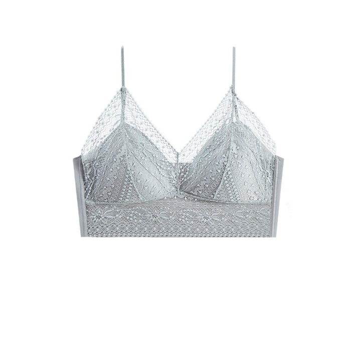 Amber Unlined Modal Bralette (Baby Blue) - Lace Theories