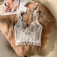 Aphrodite Baby Doll Set (Whitr) - Lace Theories