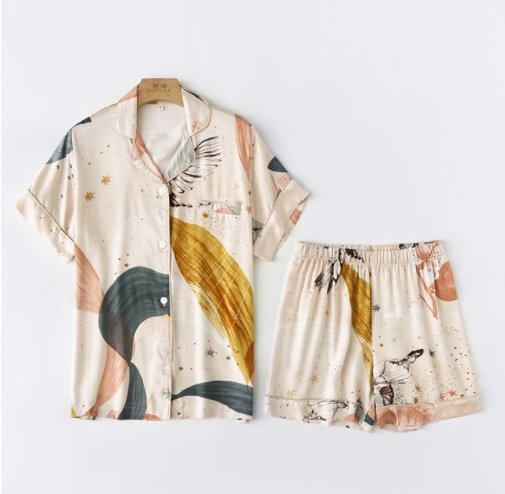 Calla Premium PJ Set (Short) - Lace Theories