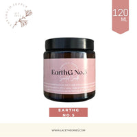 LT X EarthG No.5 Soy Candle120ML - Lace Theories