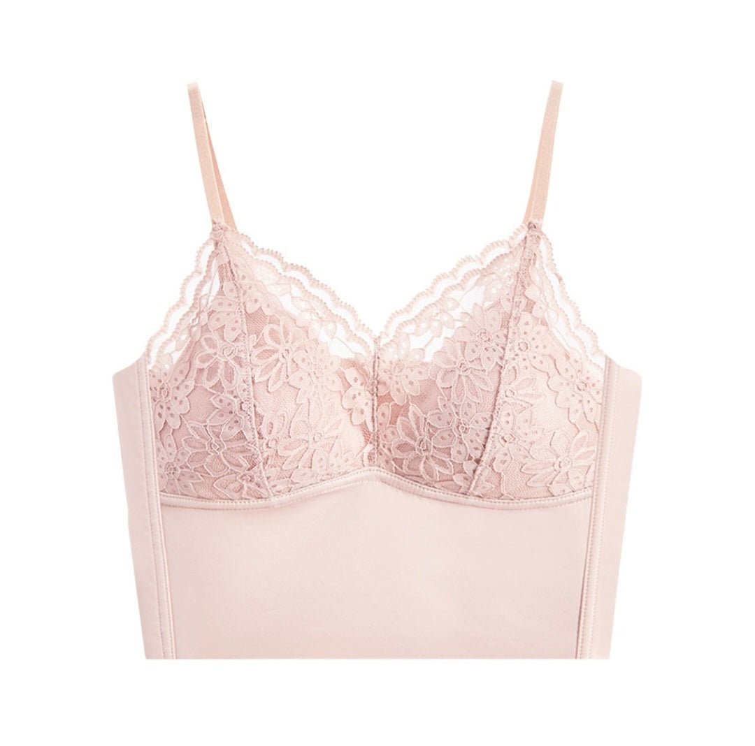 Sophia Unlined Modal Bralette (Baby Pink)